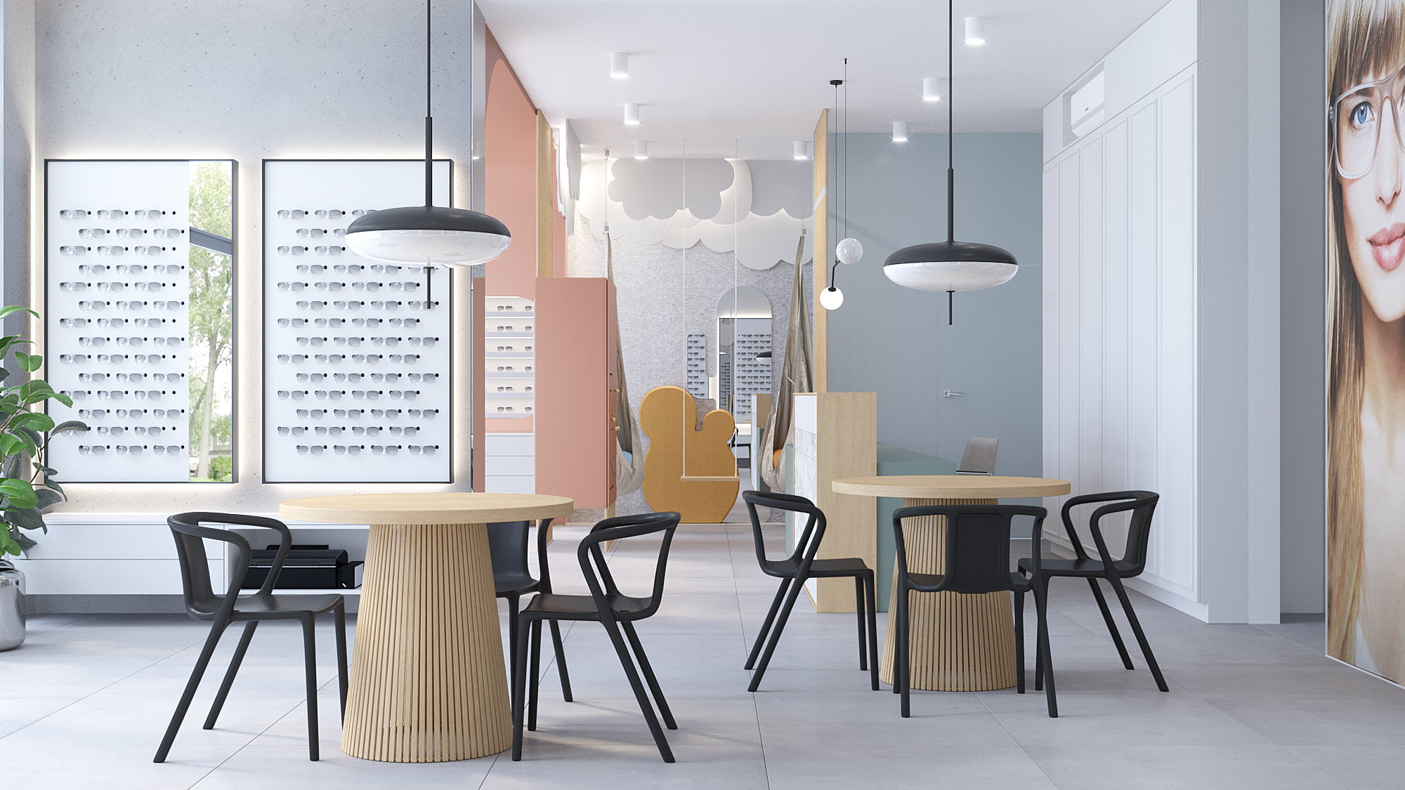Projekt salonu optycznego Bytom